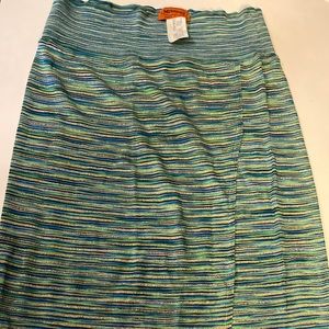 Missoni skirt 42 stretch stripe vintage pencil s 6